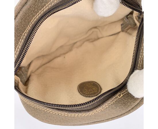 GUCCI Borsa a Tracolla Vintage in Pelle Col. Marrone S
