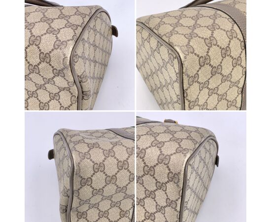GUCCI Borsa a Mano Vintage in Camoscio Col. Marrone Boston M