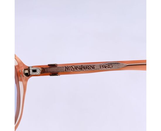 YVES SAINT LAURENT Occhiali da Sole Vintage in Acetato Col. Arancione