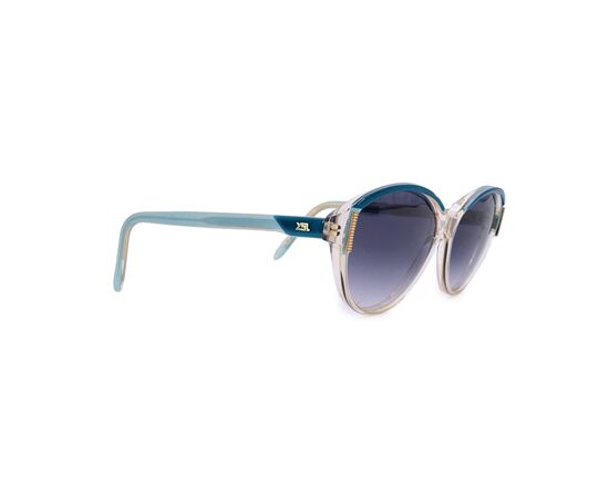 YVES SAINT LAURENT Occhiali da Sole Vintage in Acetato Col. Turchese