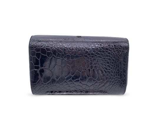 GUCCI Pochette Vintage in Pelle Col. Nero - S