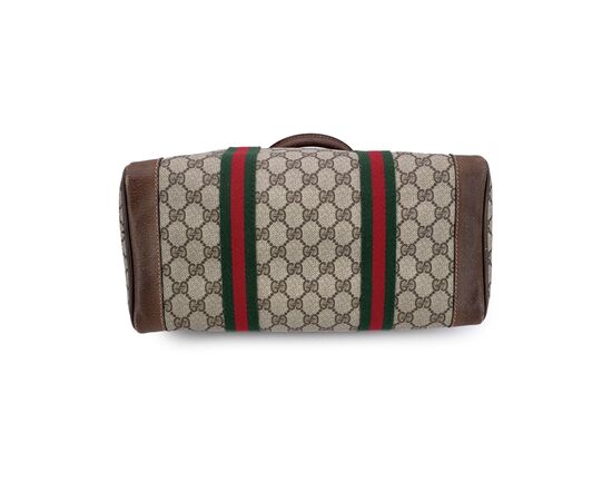 GUCCI Borsa a Mano Vintage in Tela Col. Beige Ophidia M