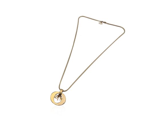 DIOR Collana Vintage in Metallo Col. Oro