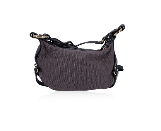 FENDI Borsa a Tracolla in Tela Col. Marrone S