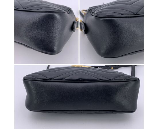 GUCCI Borsa a Tracolla in Pelle Col. Nero Marmont M