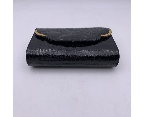 GUCCI Pochette Vintage in Pelle Col. Nero - S
