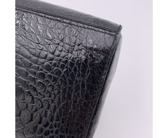 GUCCI Pochette Vintage in Pelle Col. Nero - S