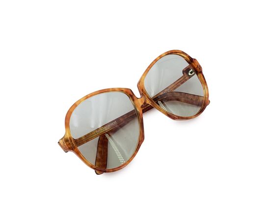 YVES SAINT LAURENT Occhiali da Sole Vintage in Acetato Col. Marrone