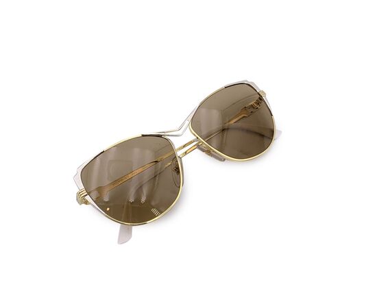 YVES SAINT LAURENT Occhiali da Sole Vintage in Metallo Col. Oro