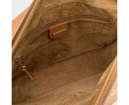 GUCCI Borsa a Tracolla Vintage in Pelle Col. Beige M