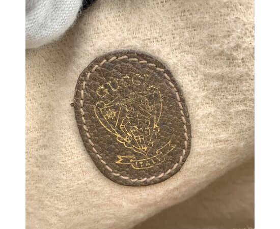 GUCCI Borsa a Tracolla Vintage in Pelle Col. Marrone S