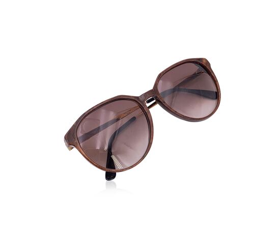 YVES SAINT LAURENT Occhiali da Sole Vintage in Acetato Col. Marrone