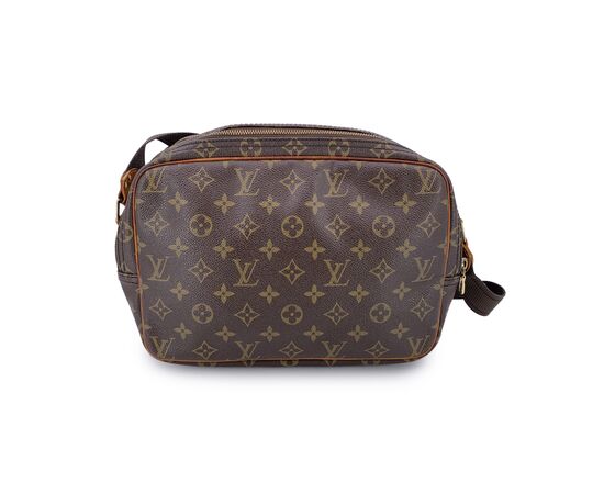 LOUIS VUITTON Borsa a Tracolla in Tela Col. Marrone Reporter M