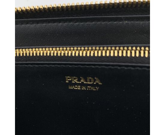 PRADA Portafoglio in Pelle Col. Nero M