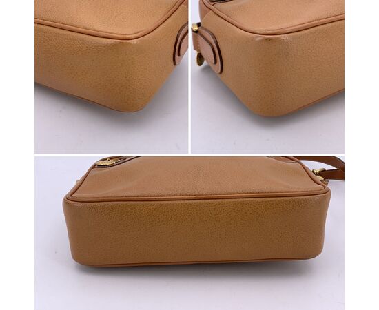 GUCCI Borsa a Tracolla Vintage in Pelle Col. Beige M