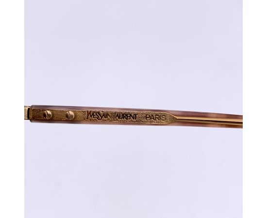 YVES SAINT LAURENT Occhiali da Sole Vintage in Acetato Col. Marrone