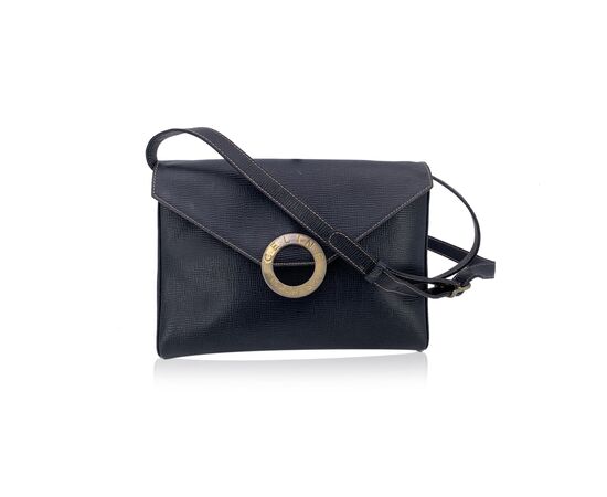 CELINE Borsa a Tracolla Vintage in Pelle Col. Nero M