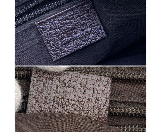 GUCCI Borsa a Tracolla in Tela Col. Beige M