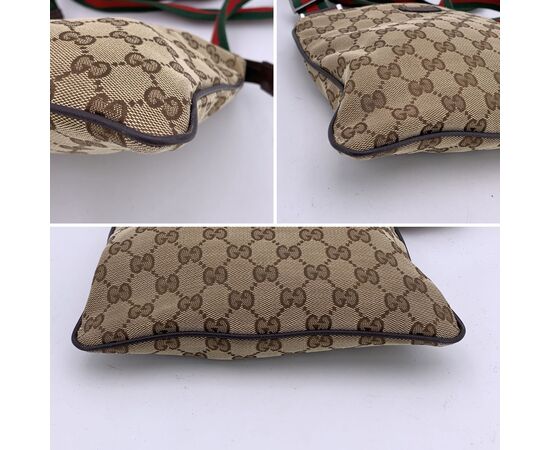 GUCCI Borsa a Tracolla in Tela Col. Beige M