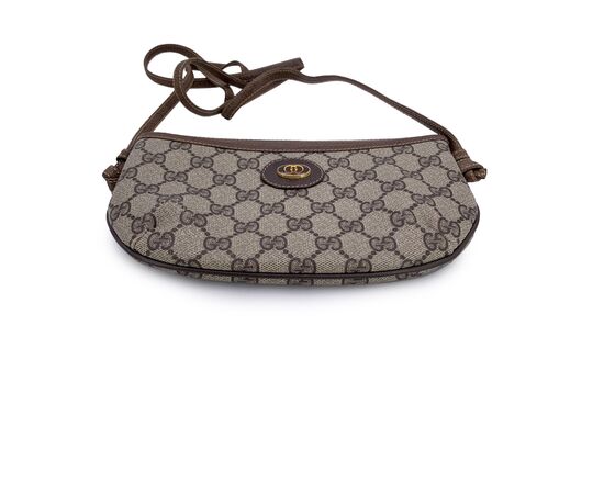 GUCCI Borsa a Tracolla Vintage in Tela Col. Beige Ophidia S