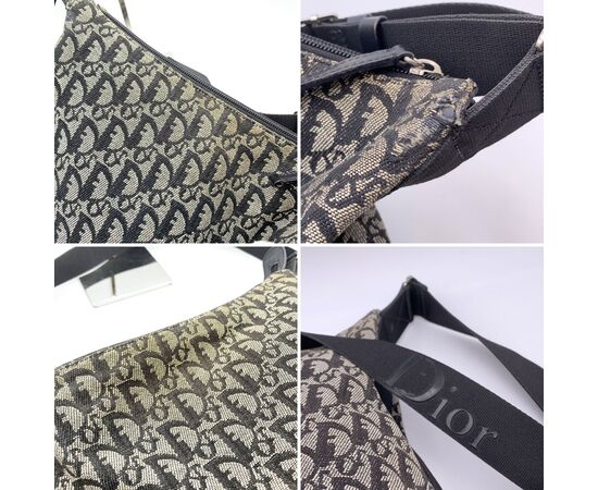 DIOR Borsa a Tracolla in Tela Col. Nero Trotter M