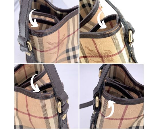 BURBERRY Borsa Shopper in Tela Col. Beige Canterbury M