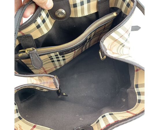 BURBERRY Borsa Shopper in Tela Col. Beige Canterbury M