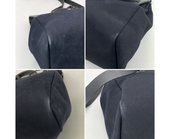 HERMES Borsa a Mano in Tela Col. Nero Herbag L