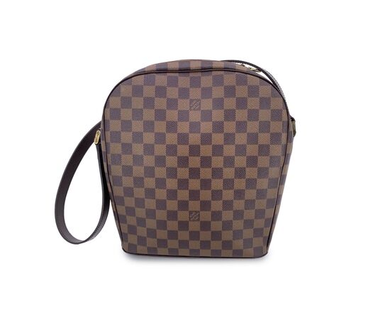 LOUIS VUITTON Borsa Shopper in Tela Col. Marrone Ipanema M