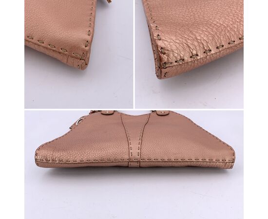 FENDI Borsa Hobo in Pelle Col. Rosa M