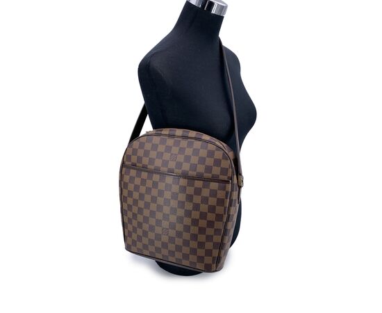 LOUIS VUITTON Borsa Shopper in Tela Col. Marrone Ipanema M