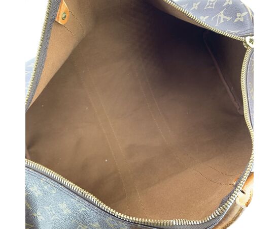 LOUIS VUITTON Borsa da Viaggio Vintage in Tela Col. Marrone Keepall M