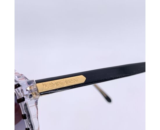 YVES SAINT LAURENT Occhiali da Sole Vintage in Acetato Col. Nero