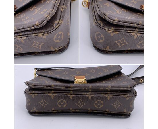 LOUIS VUITTON Borsa a Tracolla in Tela Col. Marrone Metis M