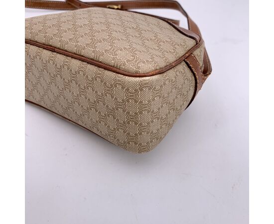 CELINE Borsa a Tracolla Vintage in Tela Col. Beige Macadam S