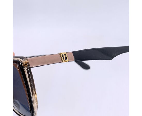 YVES SAINT LAURENT Occhiali da Sole Vintage in Acetato Col. Nero