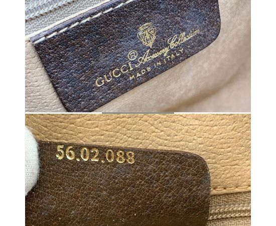 GUCCI Borsa a Tracolla Vintage in Tela Col. Beige Ophidia M