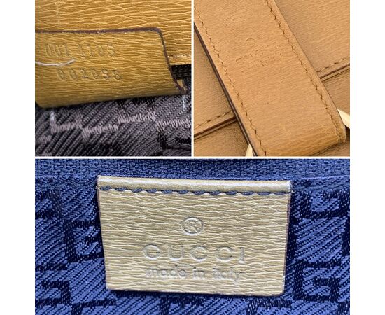 GUCCI Borsa a Tracolla in Pelle Col. Beige S