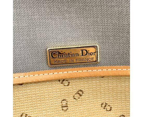 DIOR Borsa a Tracolla Vintage in Pelle Col. Grigio S
