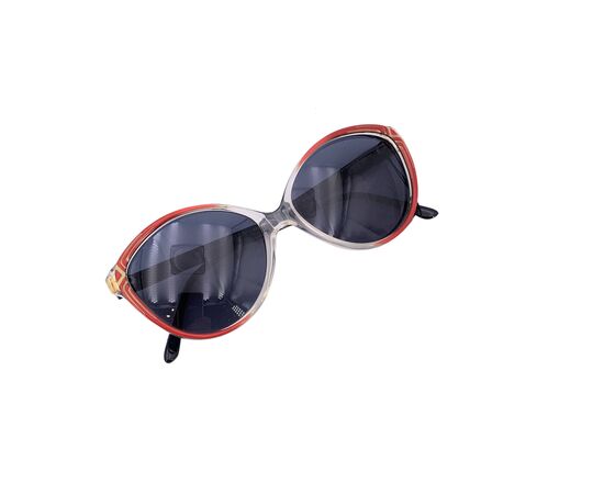 BALENCIAGA Occhiali da Sole Vintage in Acetato Col. Rosso