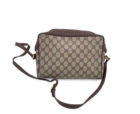 GUCCI Borsa a Tracolla Vintage in Tela Col. Beige Ophidia M