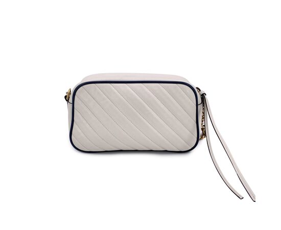 GUCCI Borsa a Tracolla in Pelle Col. Bianco Marmont S