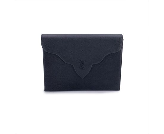 YVES SAINT LAURENT Pochette Vintage in Pelle Col. Nero S