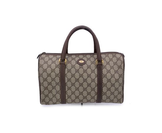GUCCI Borsa a Mano Vintage in Tela Col. Beige Boston M