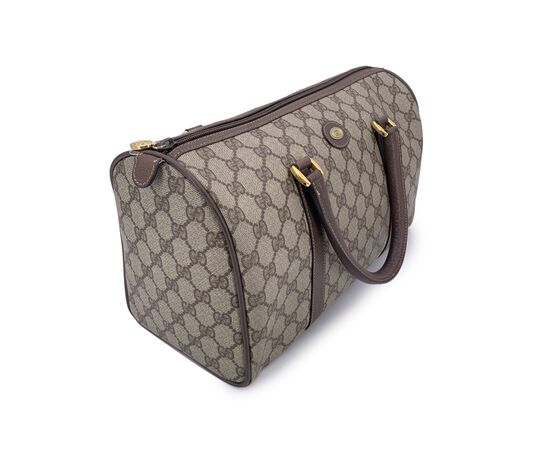 GUCCI Borsa a Mano Vintage in Tela Col. Beige Boston M