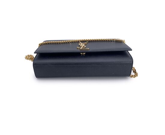 SAINT LAURENT Borsa a Tracolla in Pelle Col. Nero Kate S