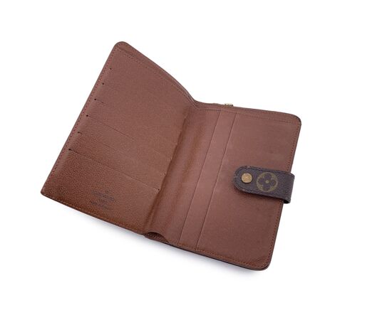 LOUIS VUITTON Portafoglio Vintage in Tela Col. Marrone M