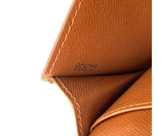 LOUIS VUITTON Portafoglio Vintage in Tela Col. Marrone S