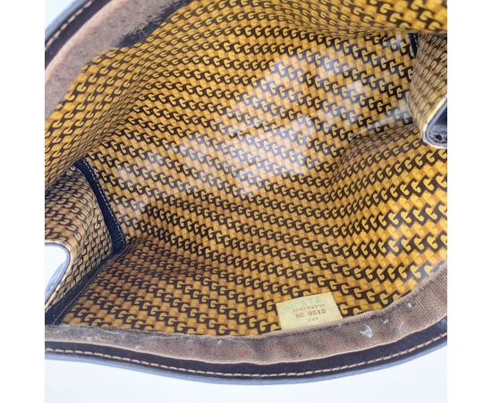 GUCCI Pochette Vintage in Camoscio Col. Marrone S