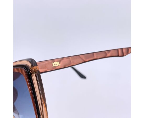YVES SAINT LAURENT Occhiali da Sole Vintage in Acetato Col. Nero